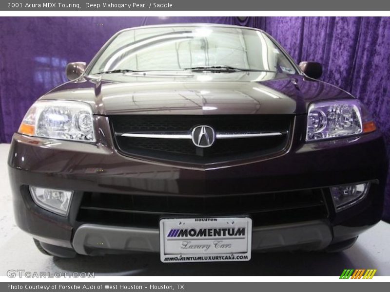 Deep Mahogany Pearl / Saddle 2001 Acura MDX Touring