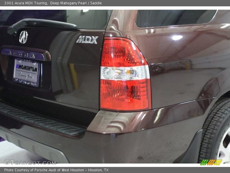 Deep Mahogany Pearl / Saddle 2001 Acura MDX Touring