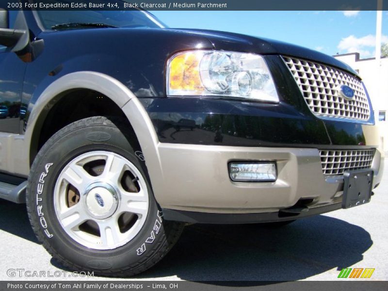 Black Clearcoat / Medium Parchment 2003 Ford Expedition Eddie Bauer 4x4