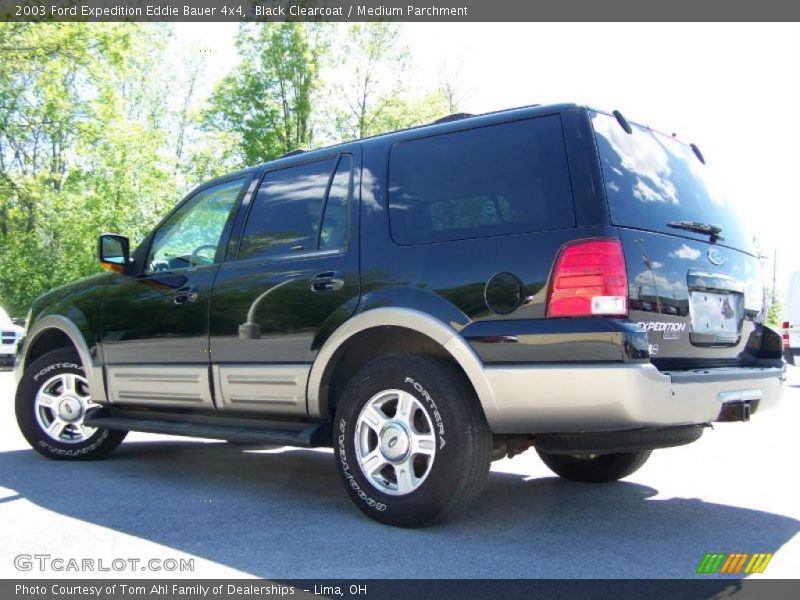 Black Clearcoat / Medium Parchment 2003 Ford Expedition Eddie Bauer 4x4