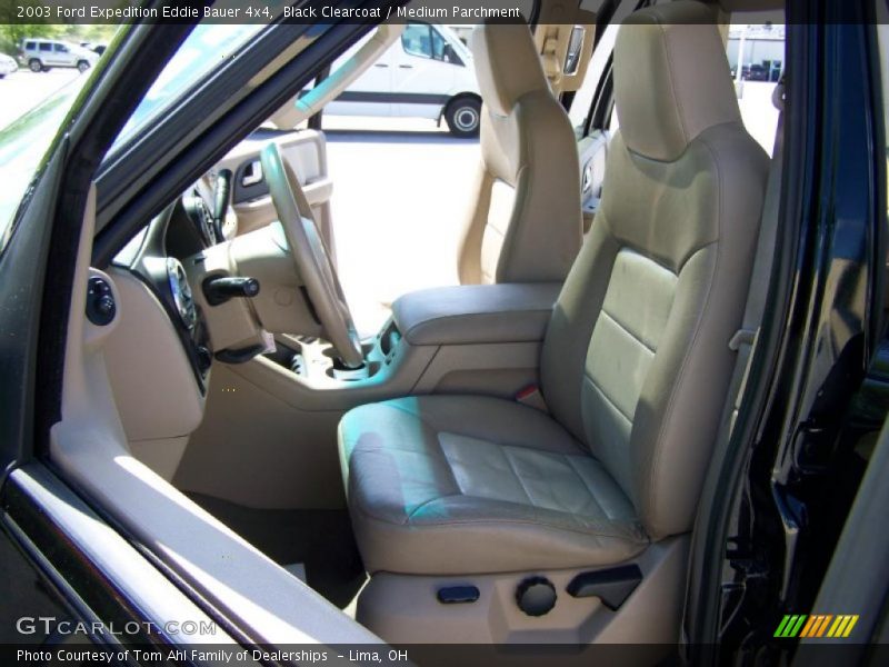 Black Clearcoat / Medium Parchment 2003 Ford Expedition Eddie Bauer 4x4