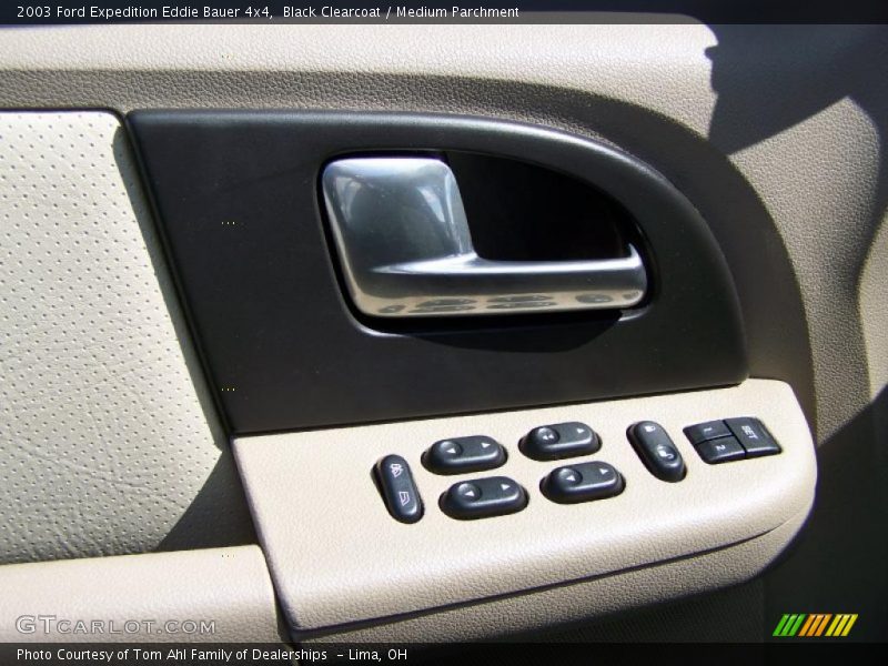 Black Clearcoat / Medium Parchment 2003 Ford Expedition Eddie Bauer 4x4