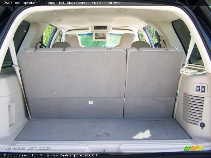 Black Clearcoat / Medium Parchment 2003 Ford Expedition Eddie Bauer 4x4