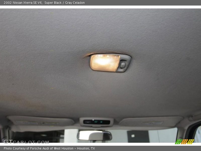 Super Black / Gray Celadon 2002 Nissan Xterra SE V6
