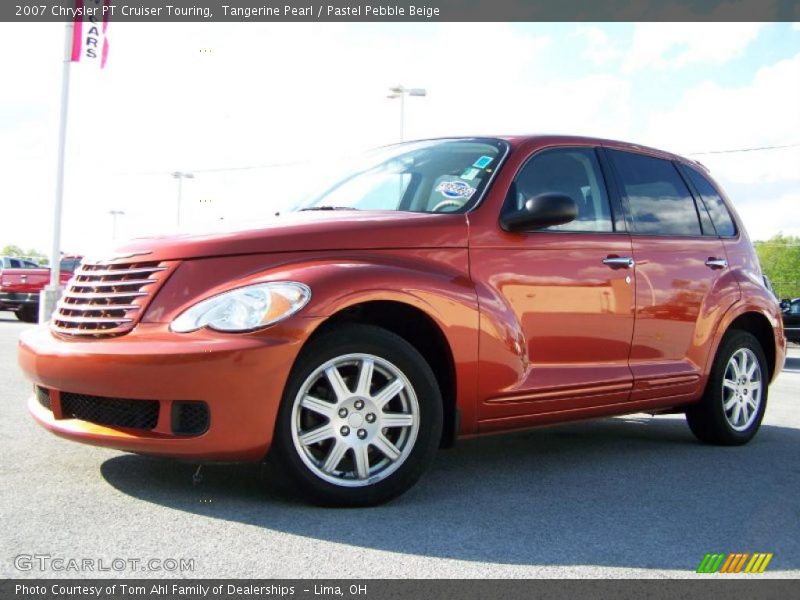 Tangerine Pearl / Pastel Pebble Beige 2007 Chrysler PT Cruiser Touring
