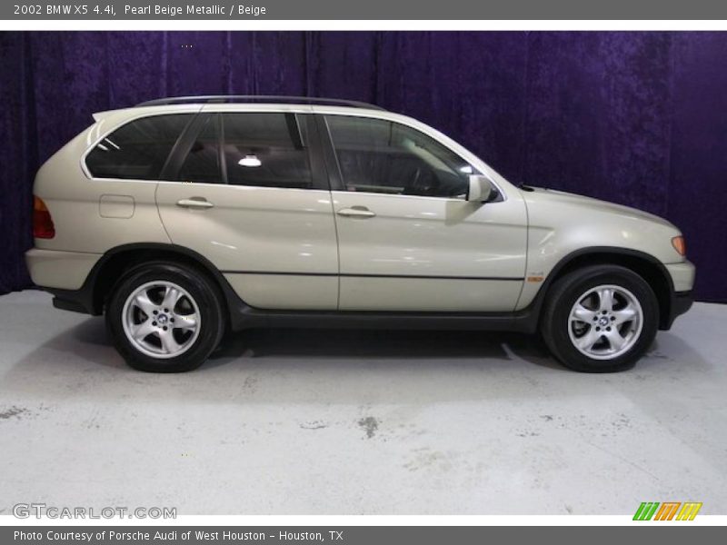 Pearl Beige Metallic / Beige 2002 BMW X5 4.4i