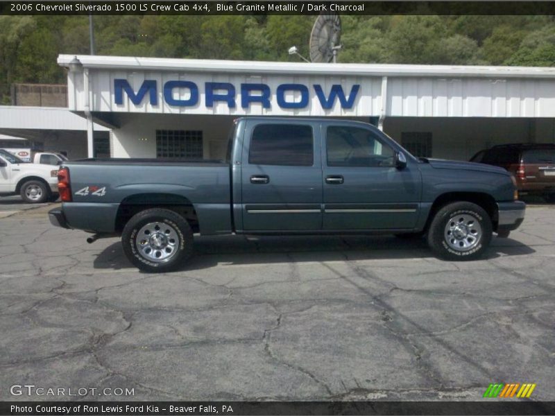 Blue Granite Metallic / Dark Charcoal 2006 Chevrolet Silverado 1500 LS Crew Cab 4x4