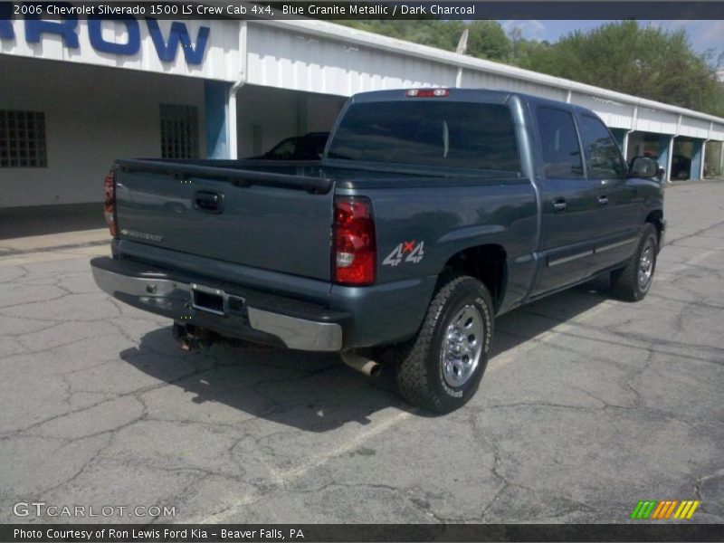 Blue Granite Metallic / Dark Charcoal 2006 Chevrolet Silverado 1500 LS Crew Cab 4x4