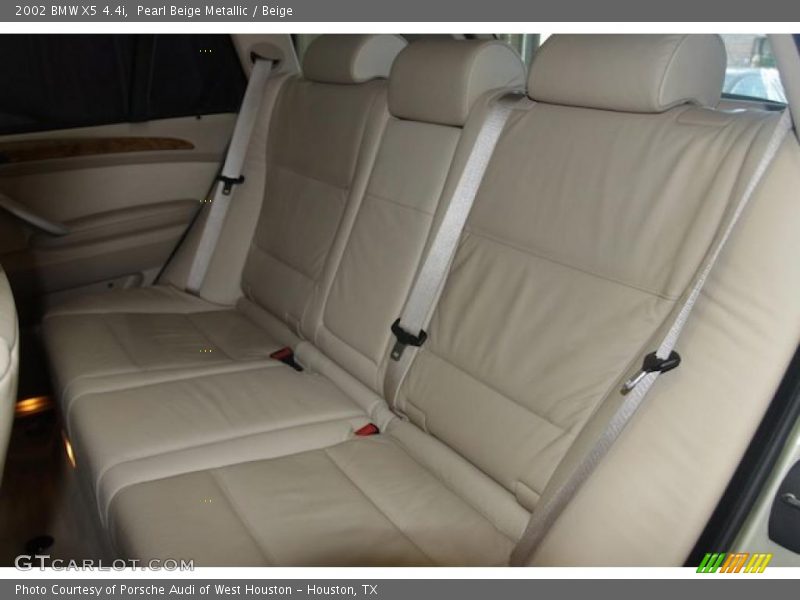 Pearl Beige Metallic / Beige 2002 BMW X5 4.4i