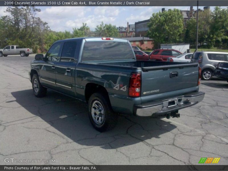 Blue Granite Metallic / Dark Charcoal 2006 Chevrolet Silverado 1500 LS Crew Cab 4x4