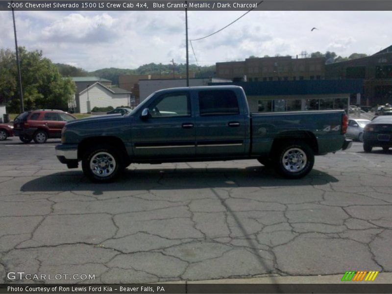 Blue Granite Metallic / Dark Charcoal 2006 Chevrolet Silverado 1500 LS Crew Cab 4x4