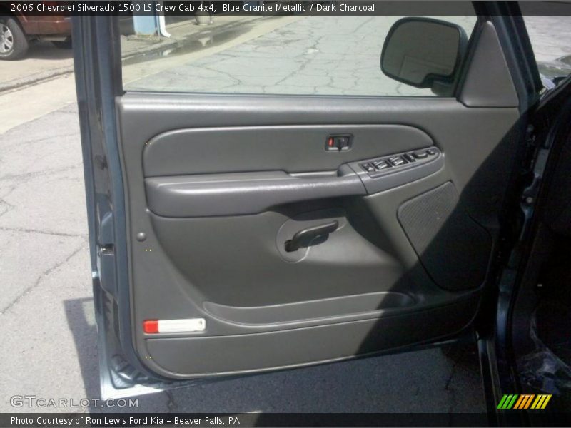 Blue Granite Metallic / Dark Charcoal 2006 Chevrolet Silverado 1500 LS Crew Cab 4x4