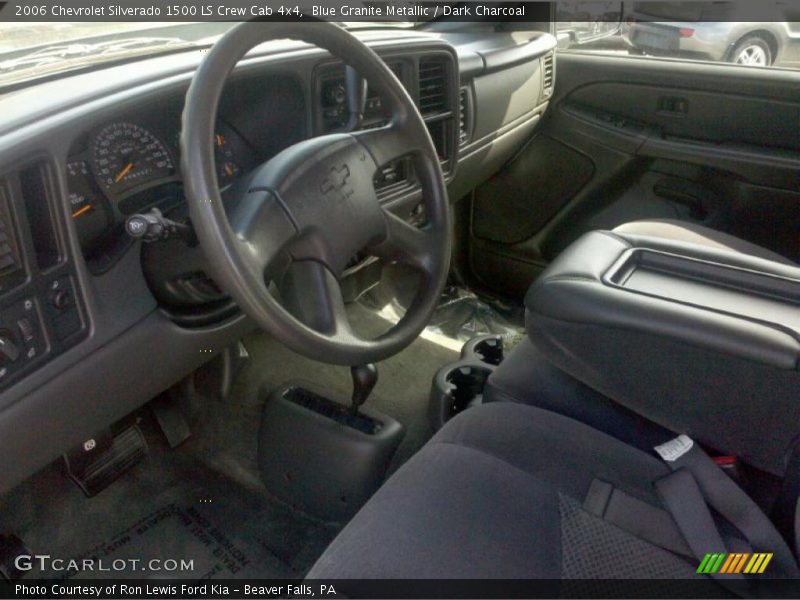 Blue Granite Metallic / Dark Charcoal 2006 Chevrolet Silverado 1500 LS Crew Cab 4x4