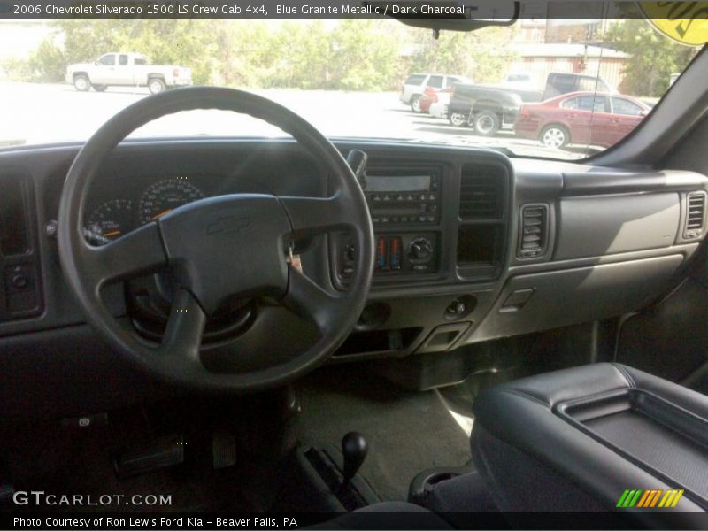 Blue Granite Metallic / Dark Charcoal 2006 Chevrolet Silverado 1500 LS Crew Cab 4x4