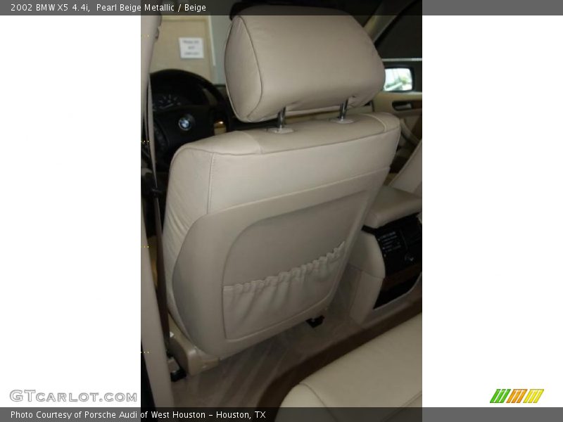 Pearl Beige Metallic / Beige 2002 BMW X5 4.4i