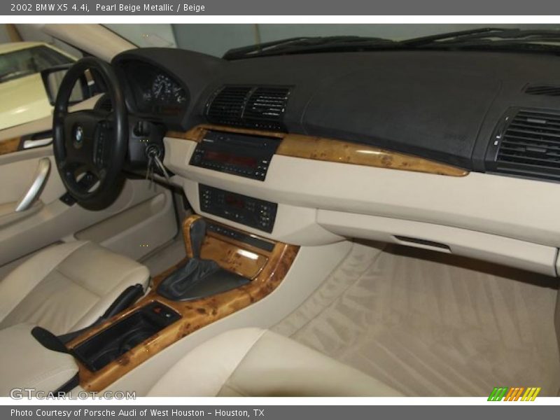 Pearl Beige Metallic / Beige 2002 BMW X5 4.4i