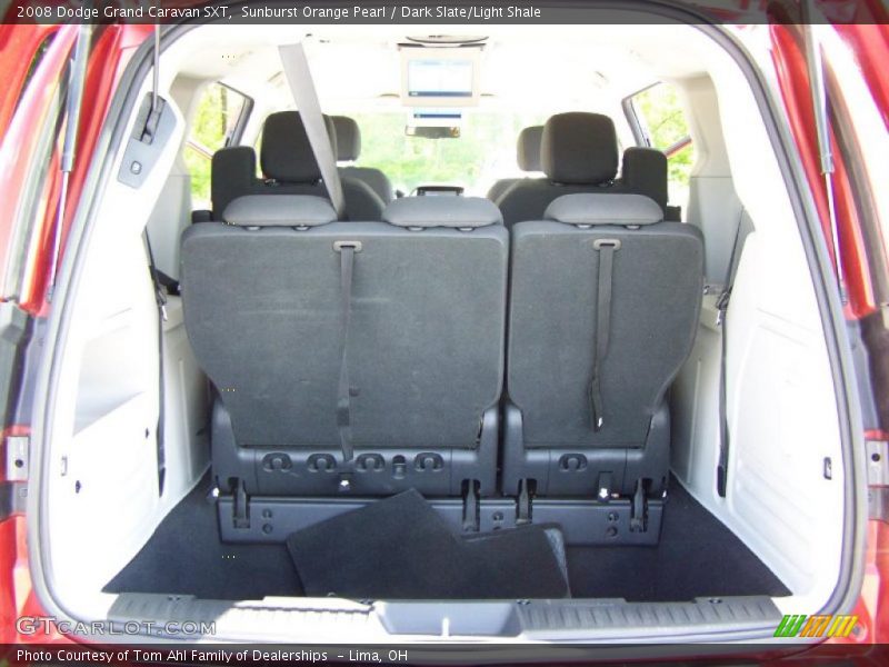 Sunburst Orange Pearl / Dark Slate/Light Shale 2008 Dodge Grand Caravan SXT