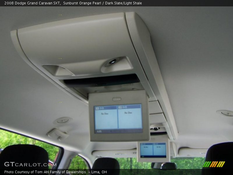 Sunburst Orange Pearl / Dark Slate/Light Shale 2008 Dodge Grand Caravan SXT