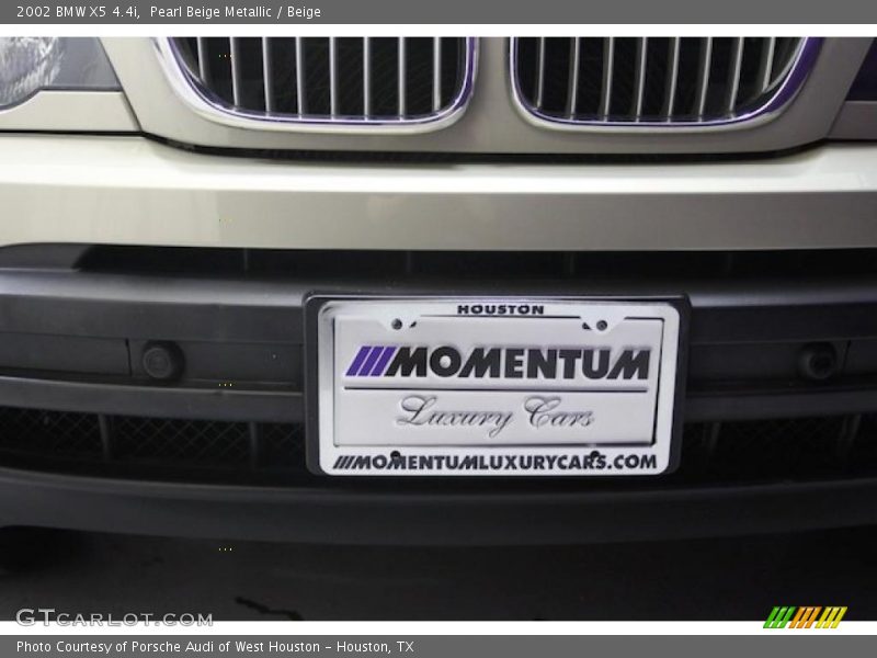Pearl Beige Metallic / Beige 2002 BMW X5 4.4i