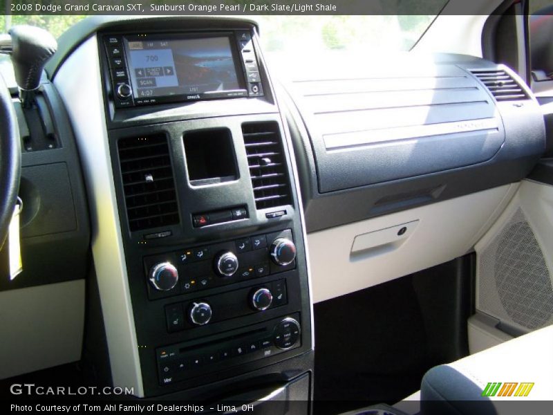 Sunburst Orange Pearl / Dark Slate/Light Shale 2008 Dodge Grand Caravan SXT