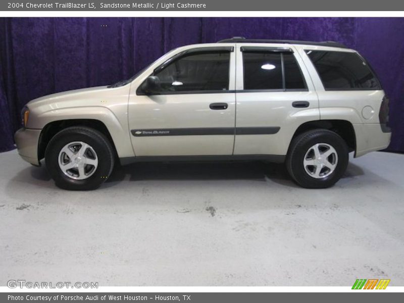 Sandstone Metallic / Light Cashmere 2004 Chevrolet TrailBlazer LS