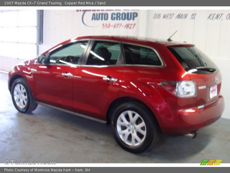 Copper Red Mica / Sand 2007 Mazda CX-7 Grand Touring