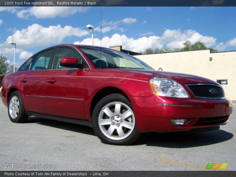 Redfire Metallic / Black 2005 Ford Five Hundred SEL