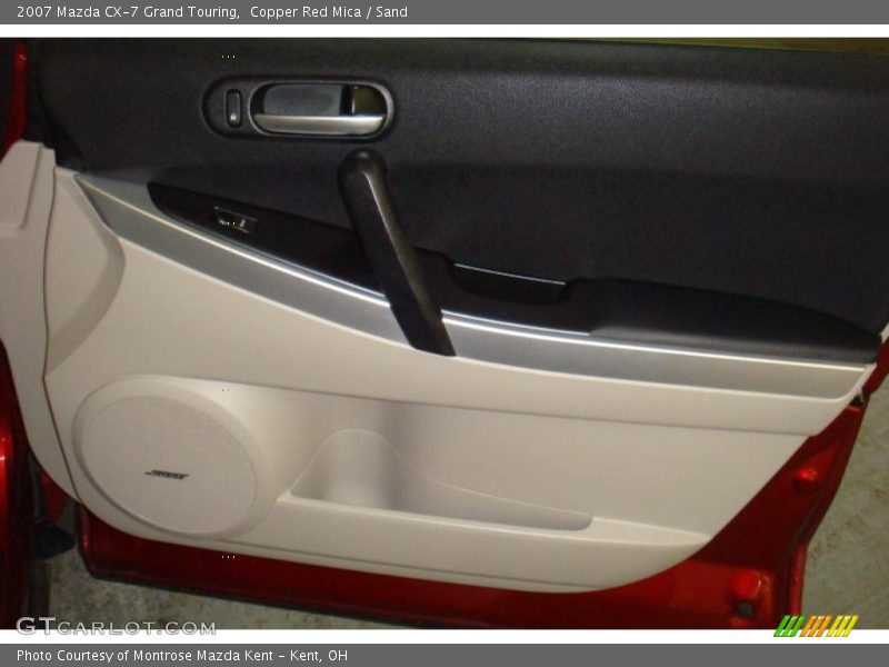 Copper Red Mica / Sand 2007 Mazda CX-7 Grand Touring