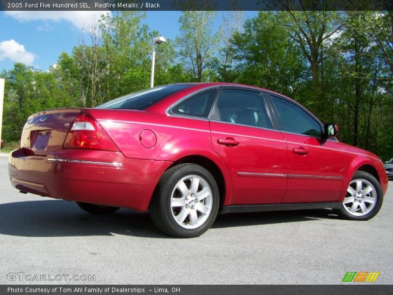 Redfire Metallic / Black 2005 Ford Five Hundred SEL