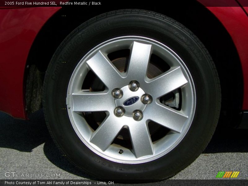 Redfire Metallic / Black 2005 Ford Five Hundred SEL