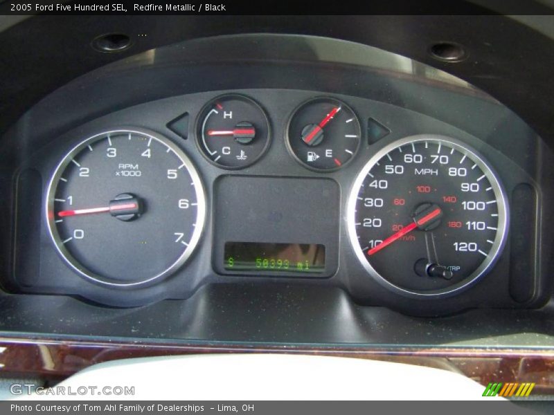 Redfire Metallic / Black 2005 Ford Five Hundred SEL