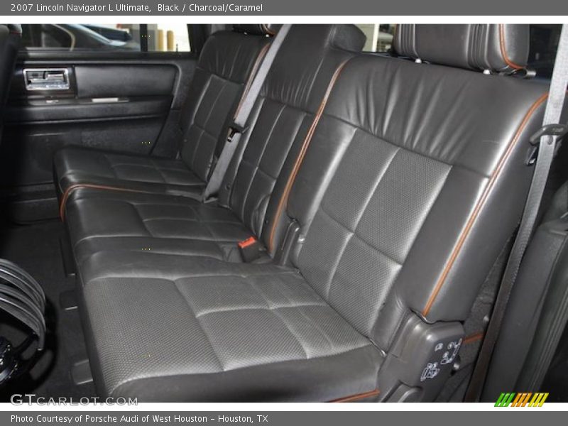 Black / Charcoal/Caramel 2007 Lincoln Navigator L Ultimate