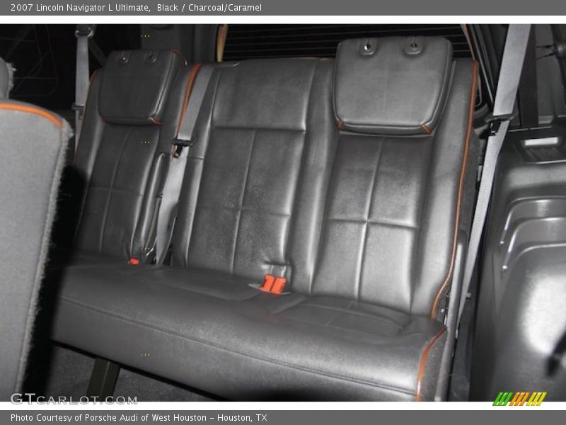 Black / Charcoal/Caramel 2007 Lincoln Navigator L Ultimate