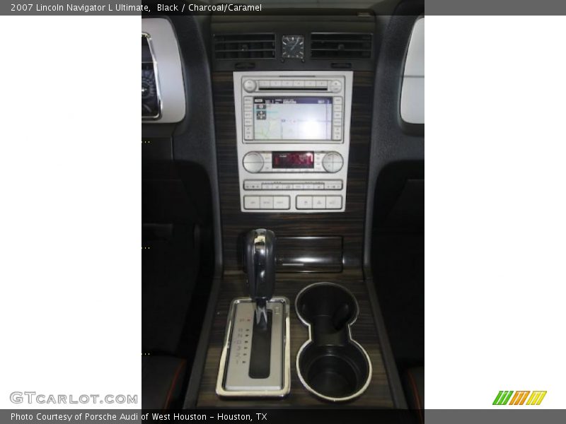 Black / Charcoal/Caramel 2007 Lincoln Navigator L Ultimate