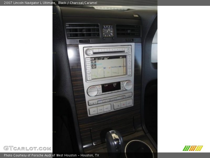 Black / Charcoal/Caramel 2007 Lincoln Navigator L Ultimate