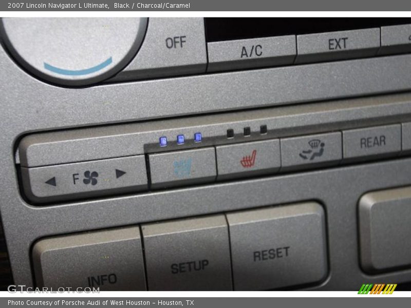 Black / Charcoal/Caramel 2007 Lincoln Navigator L Ultimate