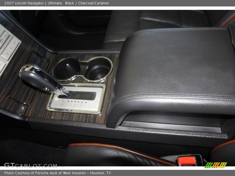 Black / Charcoal/Caramel 2007 Lincoln Navigator L Ultimate