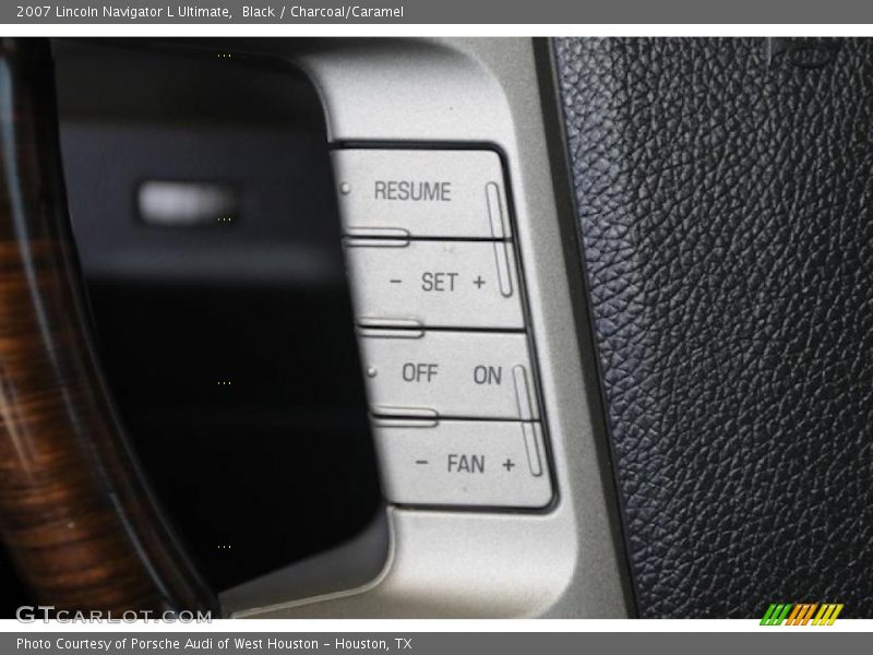Black / Charcoal/Caramel 2007 Lincoln Navigator L Ultimate