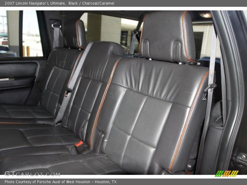 Black / Charcoal/Caramel 2007 Lincoln Navigator L Ultimate