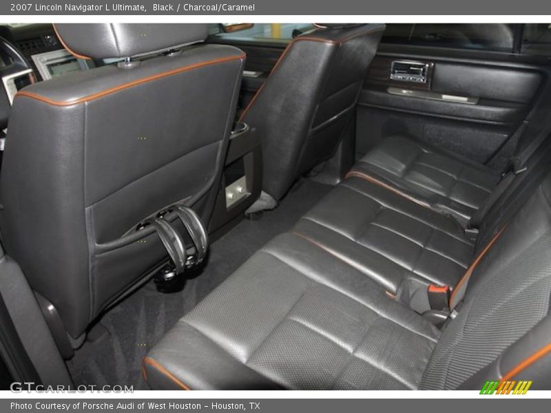 Black / Charcoal/Caramel 2007 Lincoln Navigator L Ultimate
