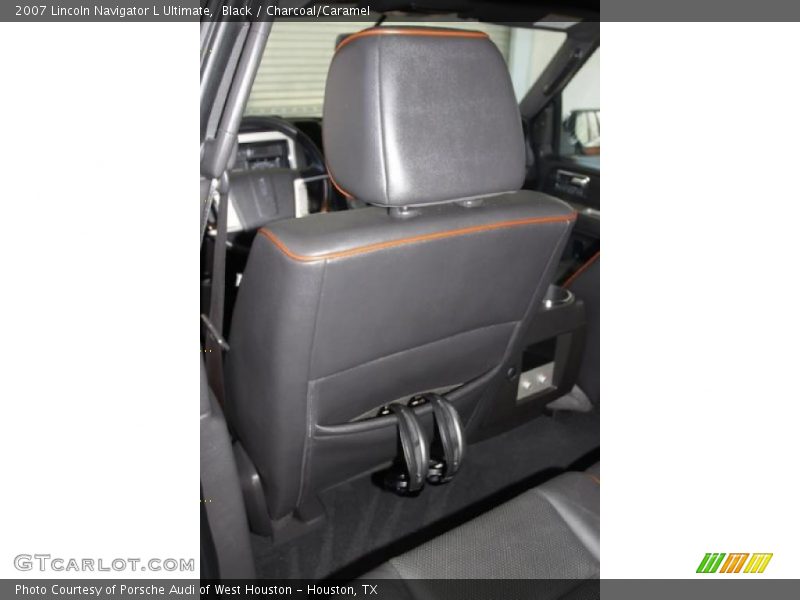 Black / Charcoal/Caramel 2007 Lincoln Navigator L Ultimate