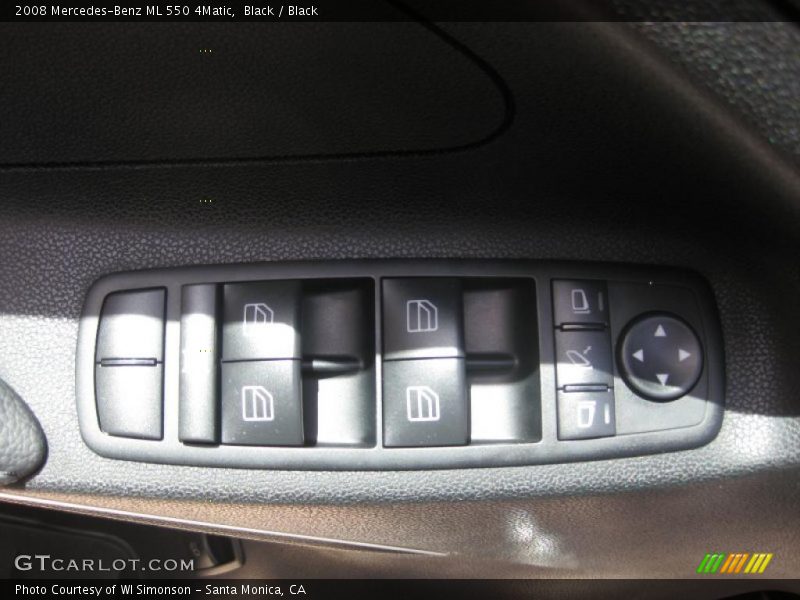 Black / Black 2008 Mercedes-Benz ML 550 4Matic