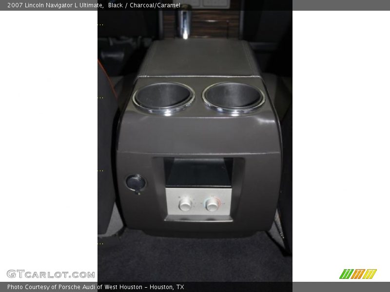 Black / Charcoal/Caramel 2007 Lincoln Navigator L Ultimate