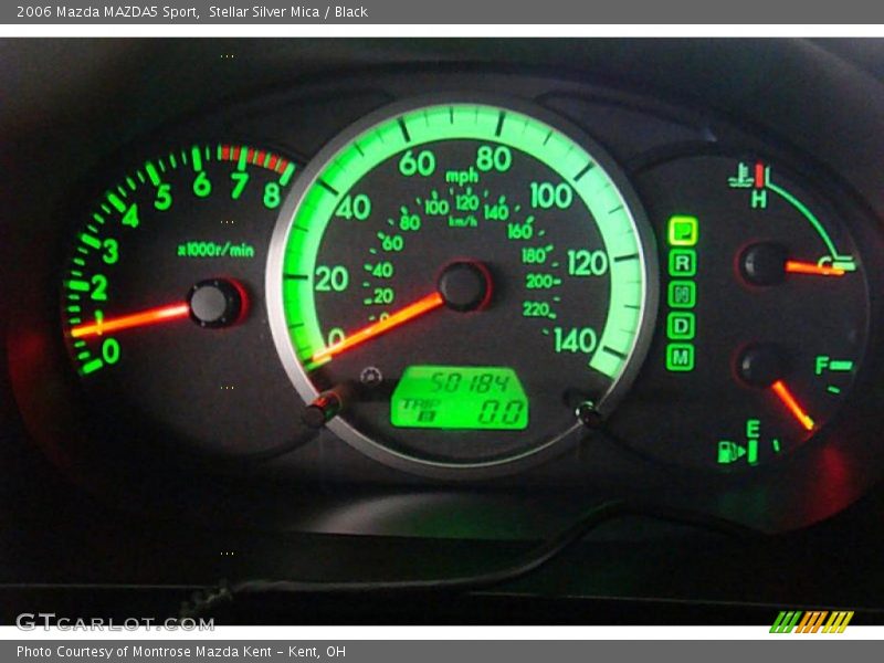 Stellar Silver Mica / Black 2006 Mazda MAZDA5 Sport