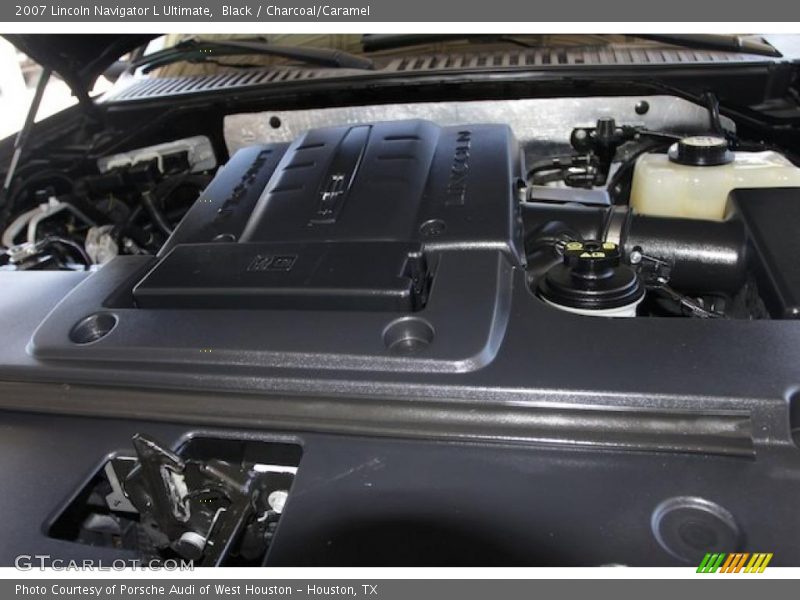 Black / Charcoal/Caramel 2007 Lincoln Navigator L Ultimate