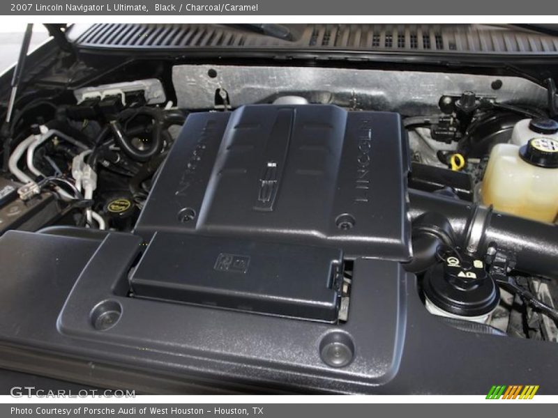 Black / Charcoal/Caramel 2007 Lincoln Navigator L Ultimate