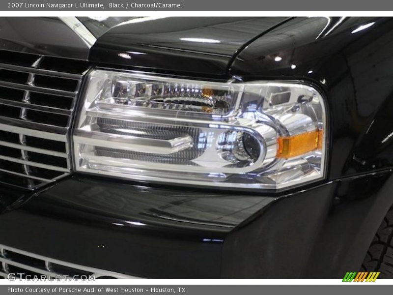 Black / Charcoal/Caramel 2007 Lincoln Navigator L Ultimate