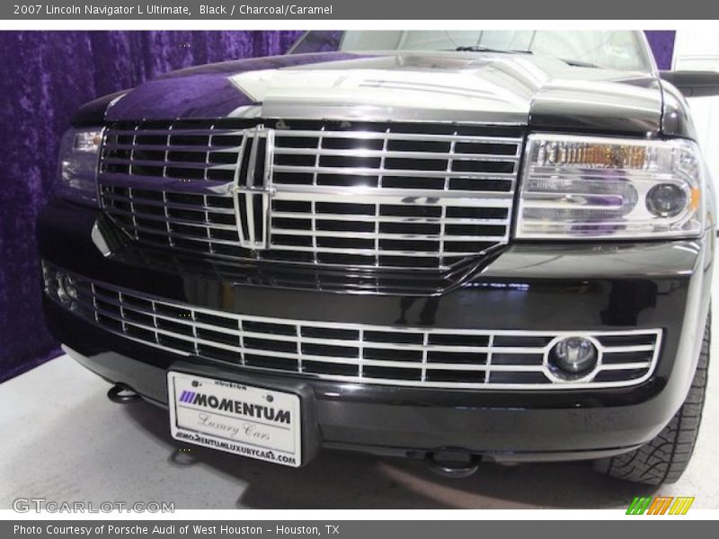 Black / Charcoal/Caramel 2007 Lincoln Navigator L Ultimate