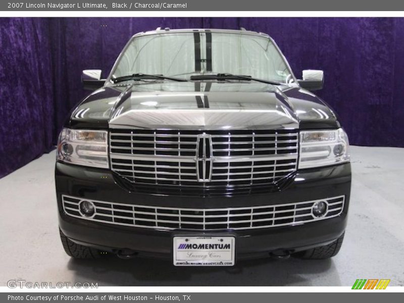 Black / Charcoal/Caramel 2007 Lincoln Navigator L Ultimate