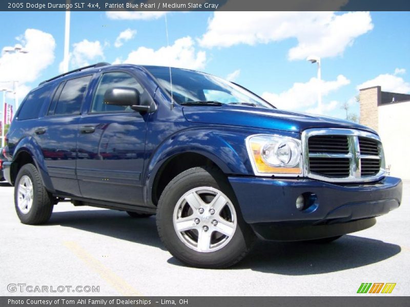 Patriot Blue Pearl / Medium Slate Gray 2005 Dodge Durango SLT 4x4